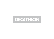 Logotipo de Decathlon, uno de los clientes de interjardin