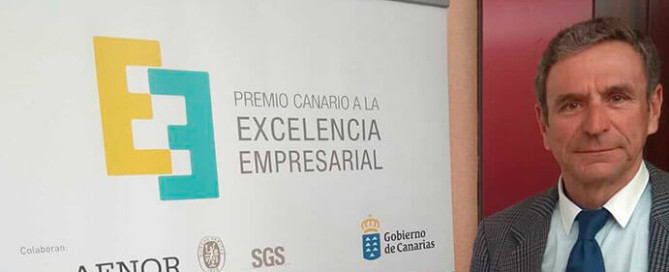 Augusto Guerra, gerente de Interjardin, invitado a los Premios Canarios a la Excelencia Empresarial